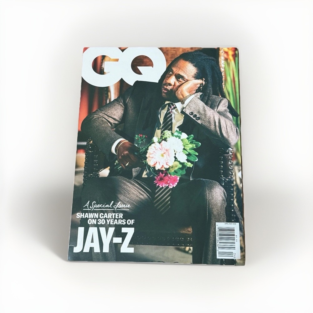 GQ Magazine Jay Z Cover Shawn Carter Special Issue April May 2026 US Edition NEW